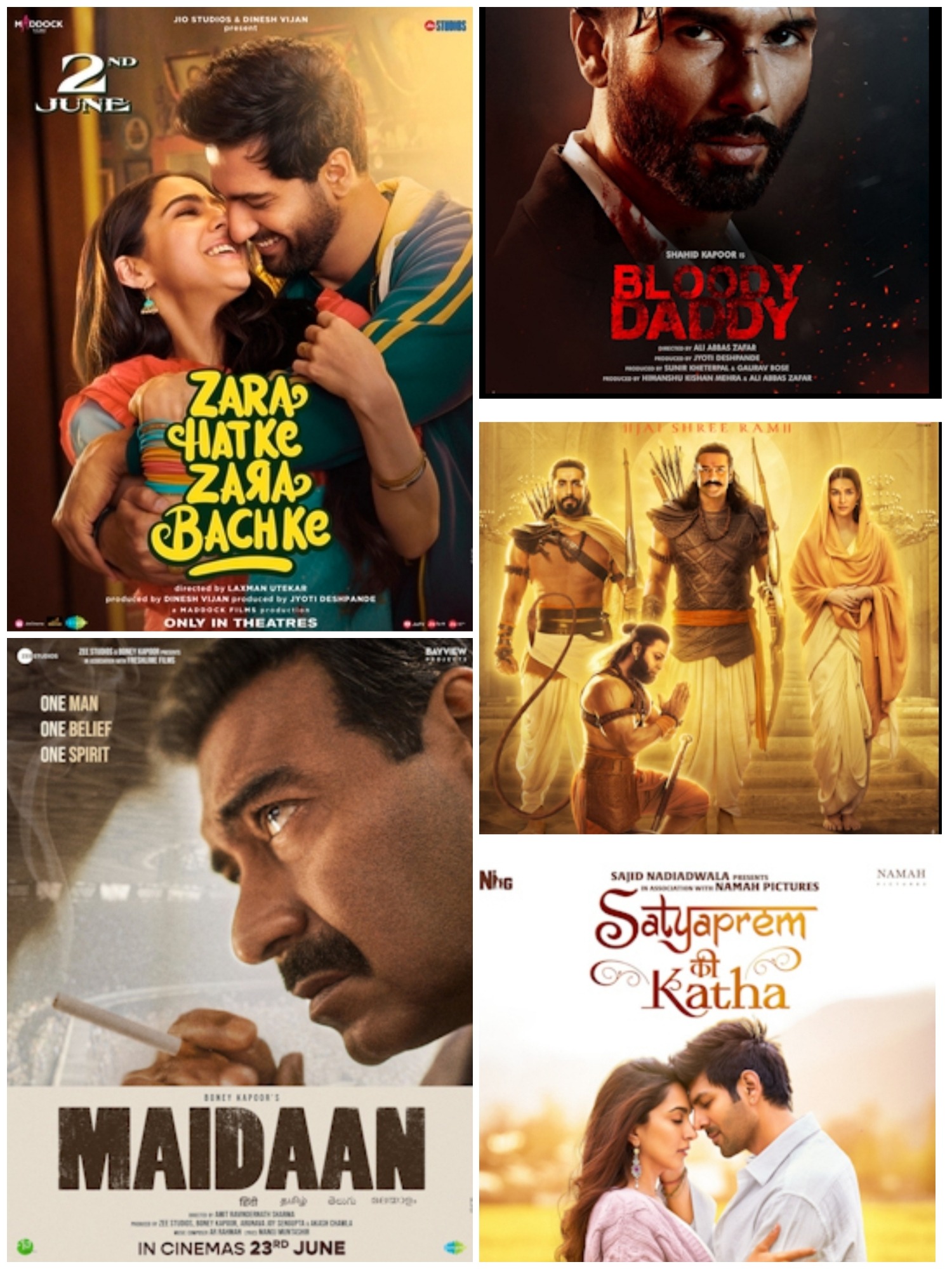 The Best 6 new Bollywood Movies releasing June 2023